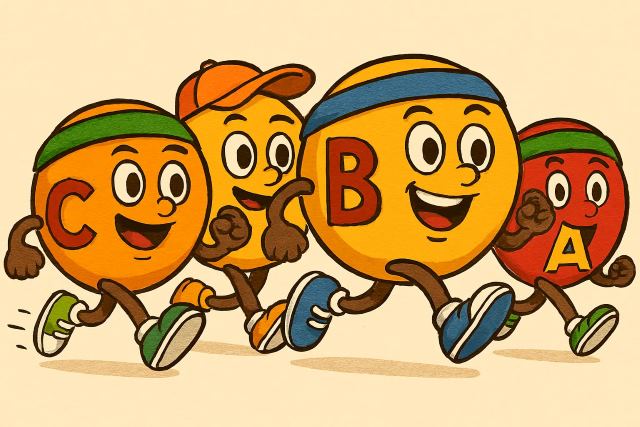 Vitamíny ve Vitalu